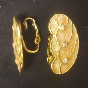 Womens clip on kjl for avon earrings
